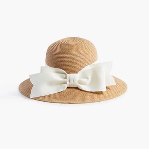 Tuckernuck Exclusive Cream Packable Wide Bow Sunhat